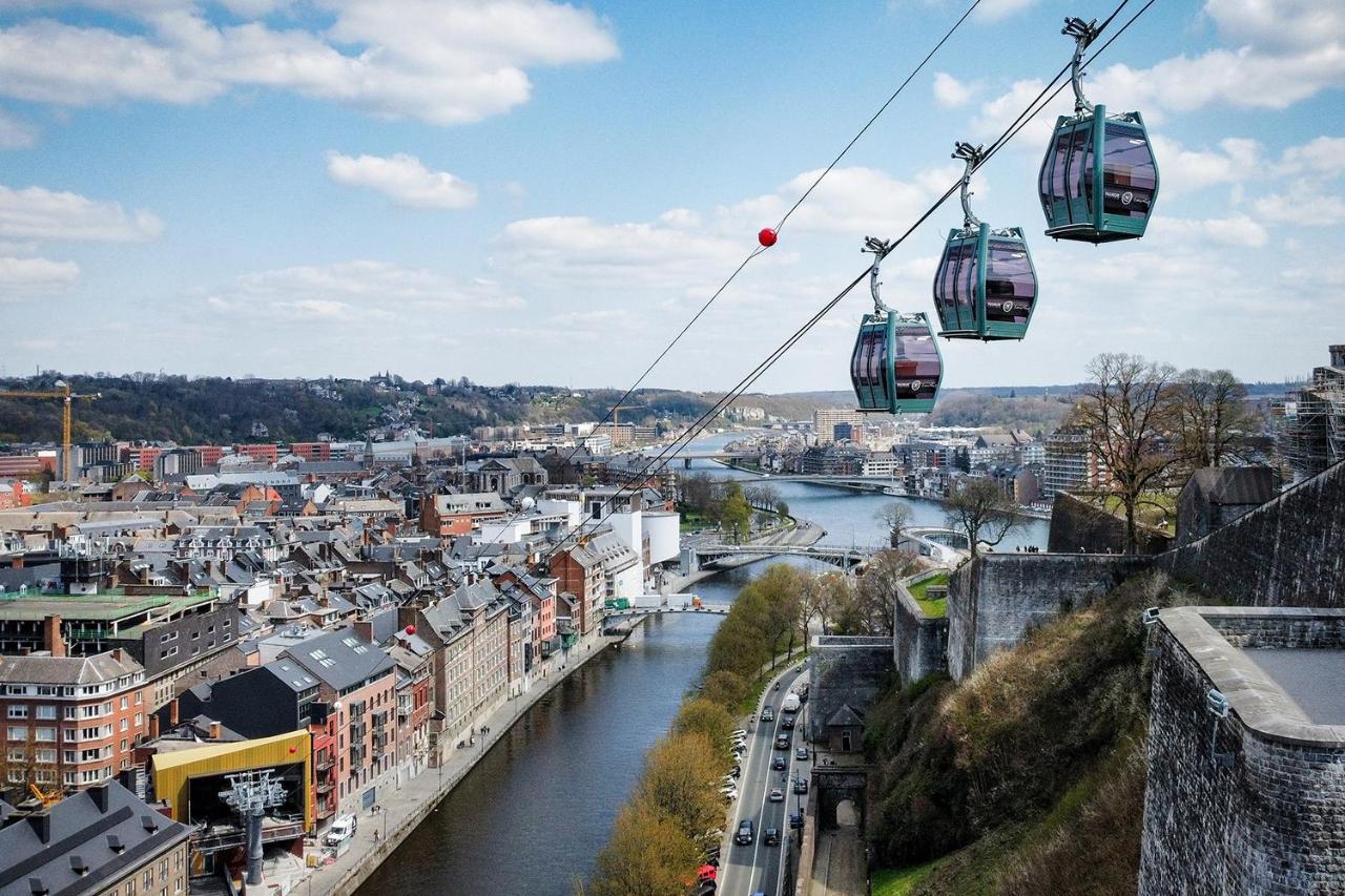 Les Cerisiers - Appart De Standing A Namur Centre Exterior foto